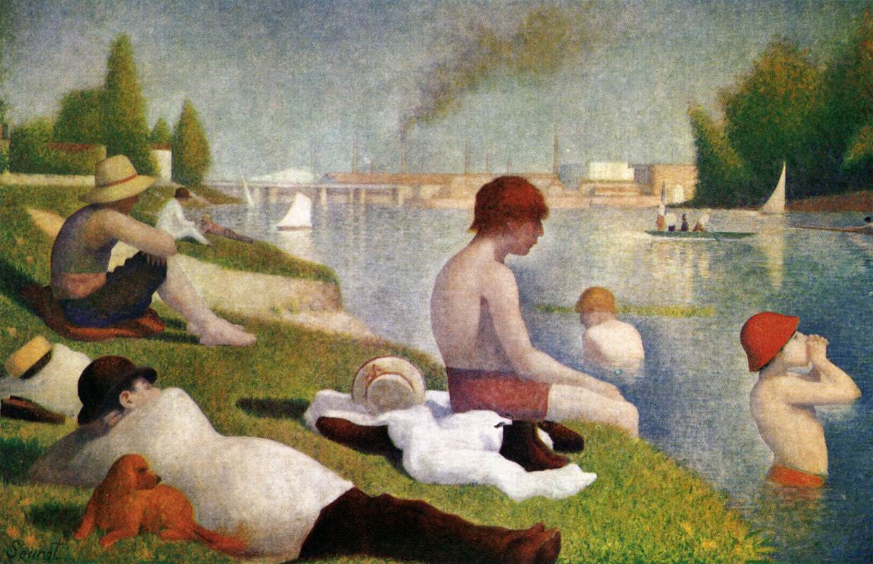 Bathers at Asnières by