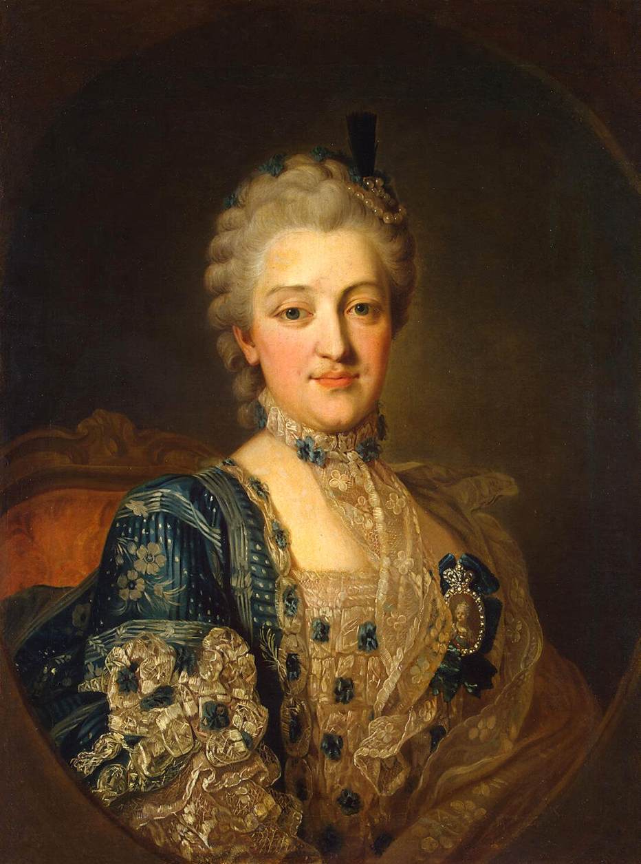 Portrait of Natalia Alexandrovna Repnina by KRAFFT, Per the Elder