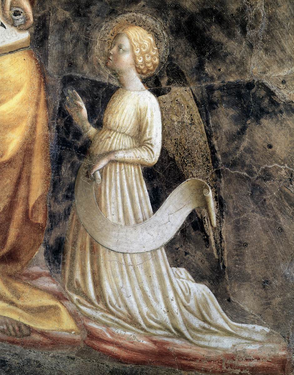 Vaulting (detail) by MASOLINO da Panicale