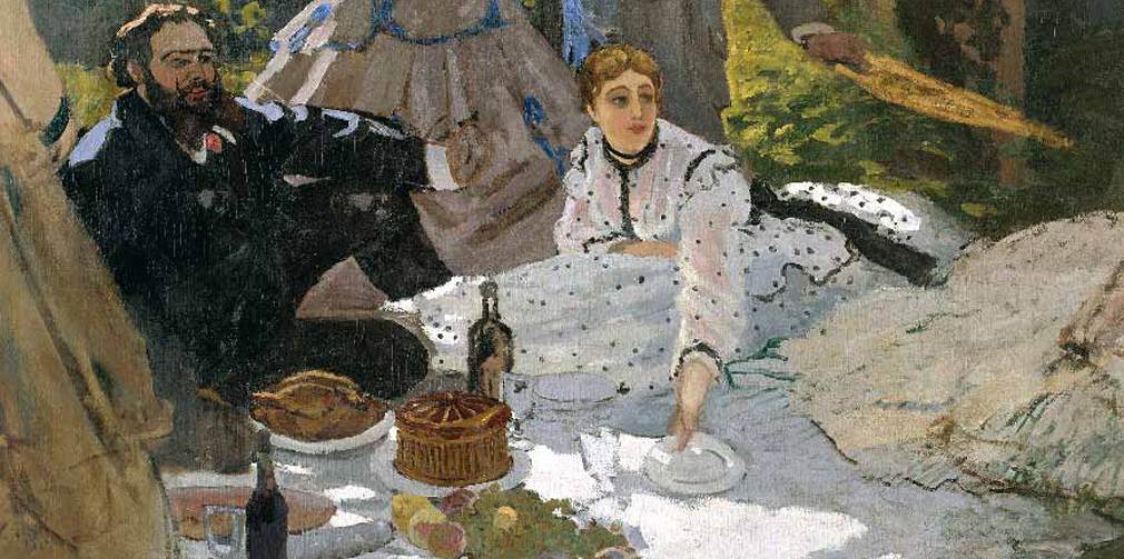 Picnic (detail) by MONET, Claude