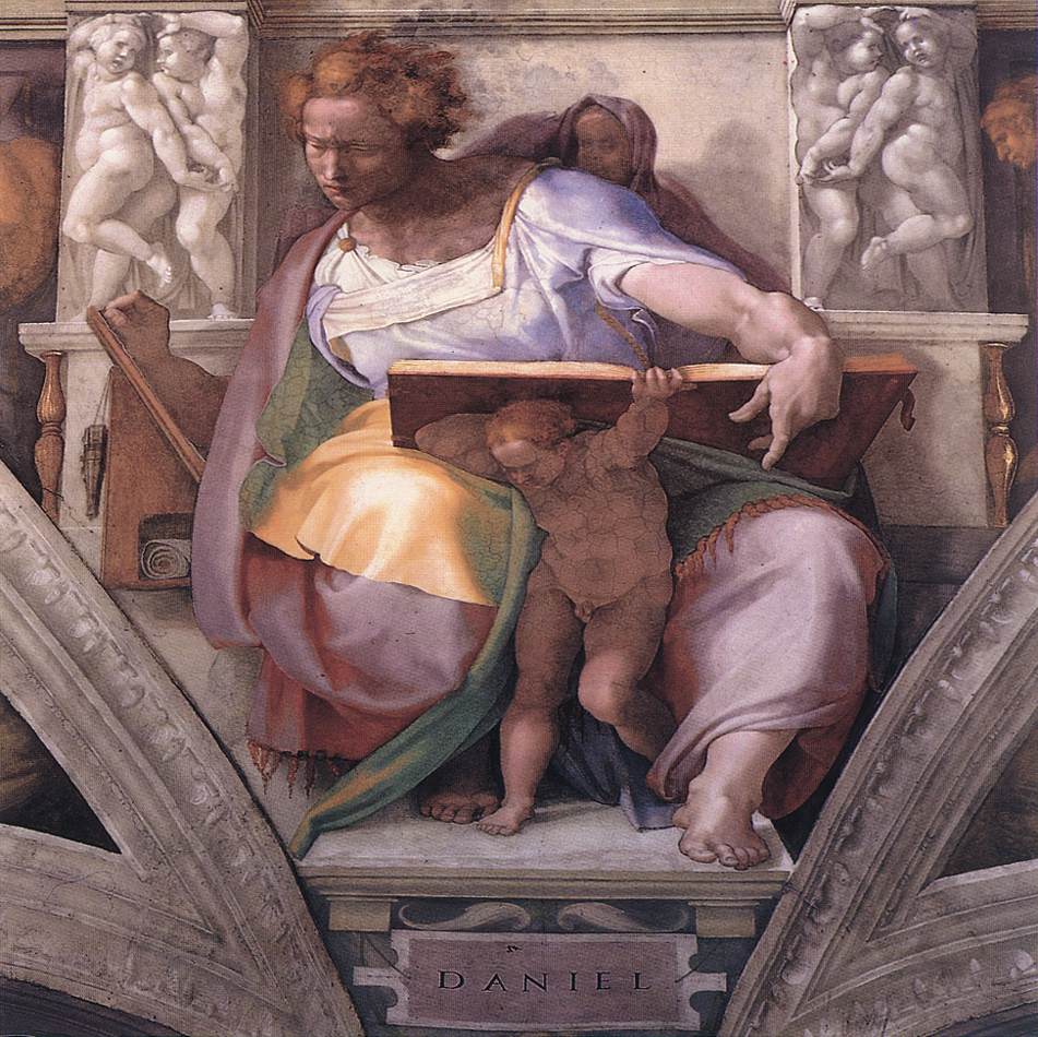 Daniel by MICHELANGELO Buonarroti