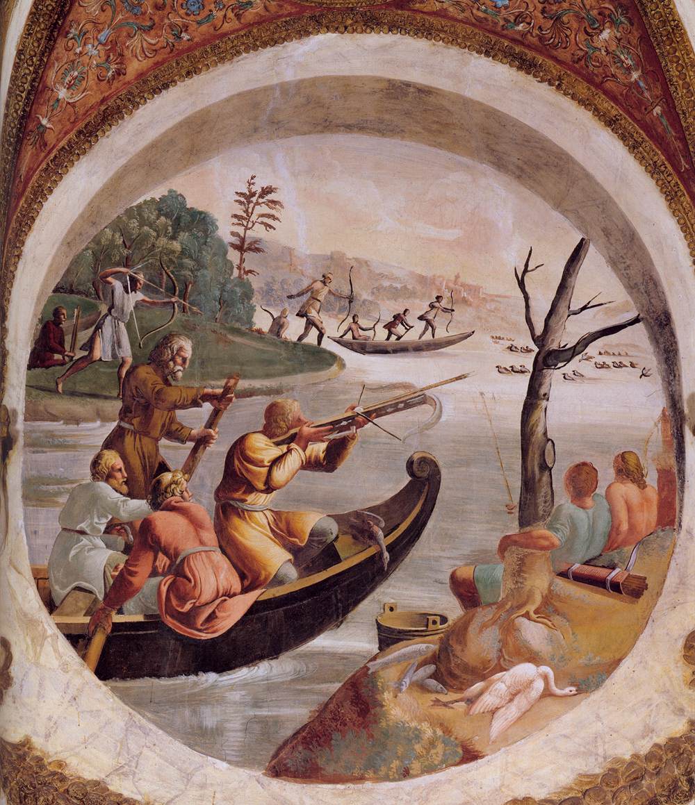 Hunting Scene by GIULIO ROMANO