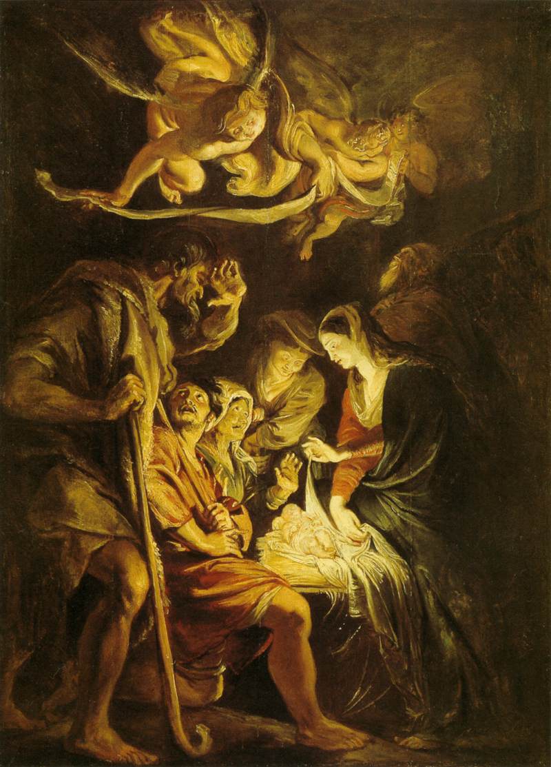 Adoration of the Shepherds by RUBENS, Peter Paul