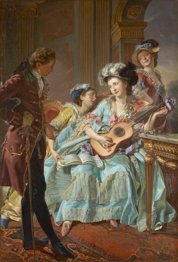 The Courtship by TRINQUESSE, Louis-Rolland