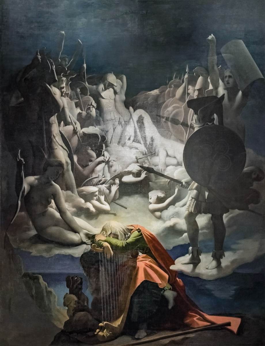 The Dream of Ossian by INGRES, Jean-Auguste-Dominique