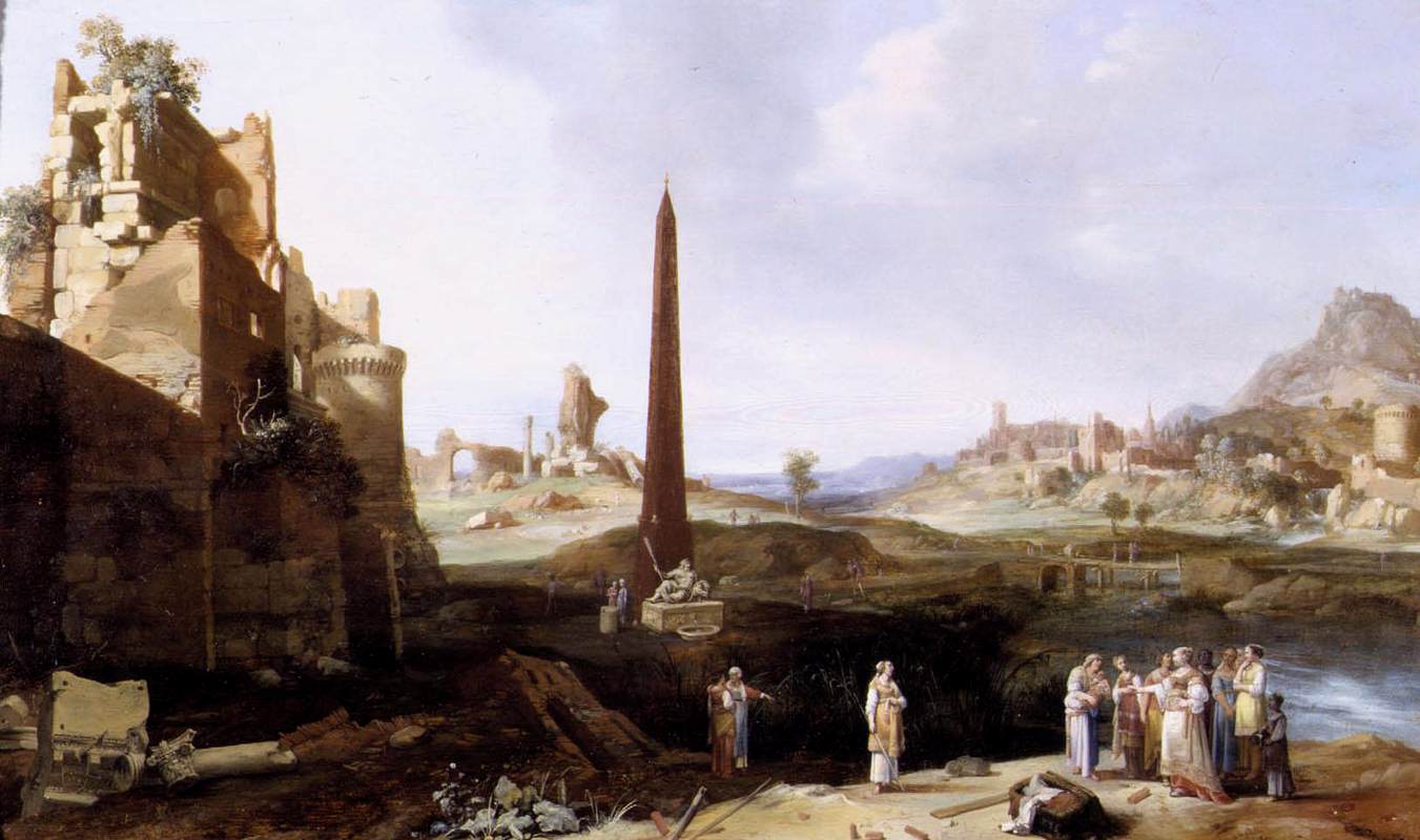 The Finding of Moses by BREENBERGH, Bartholomeus