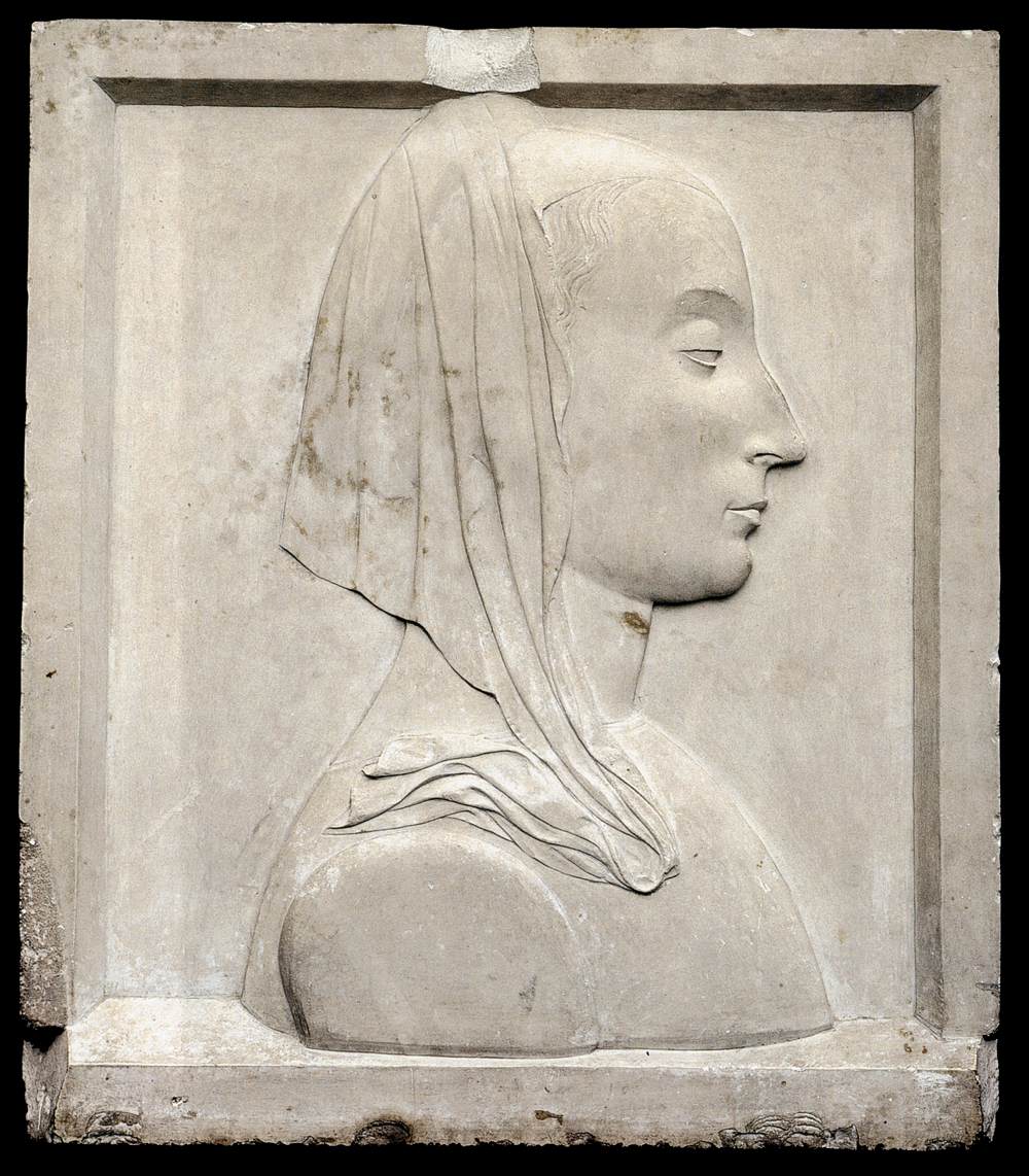 Portrait of Battista Sforza by ROSSELLI, Domenico