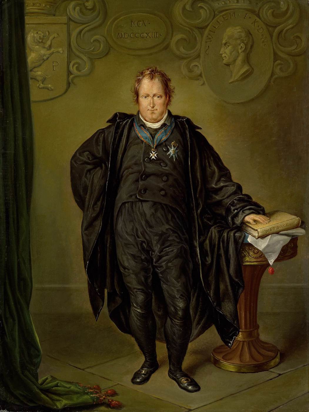 Portrait of Johan Melchior Kemper by HUMBERT DE SUPERVILLE, David Pierre Giottino