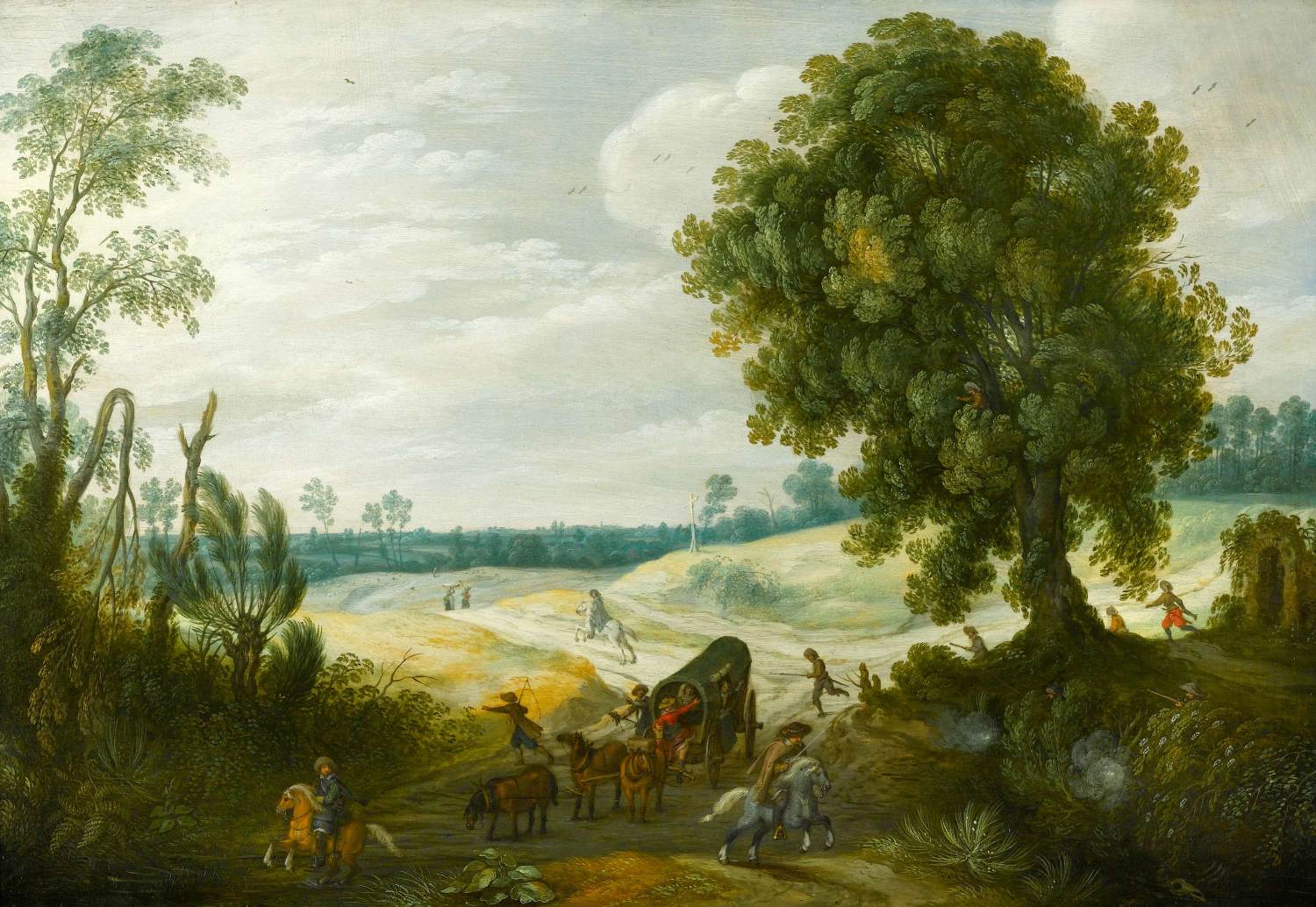 Landscape with a Convoy by