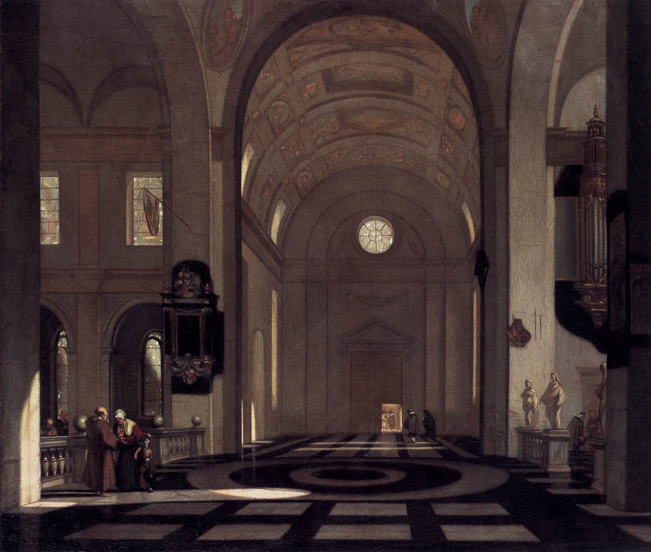 Interior of a Baroque Church by