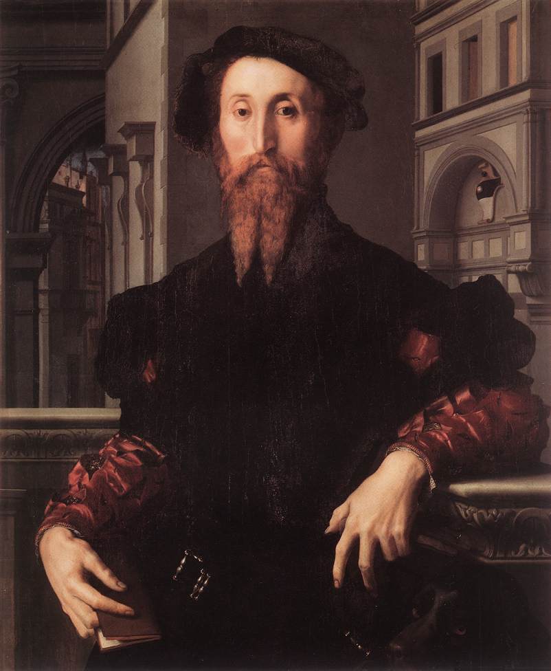 Portrait of Bartolomeo Panciatichi by BRONZINO, Agnolo