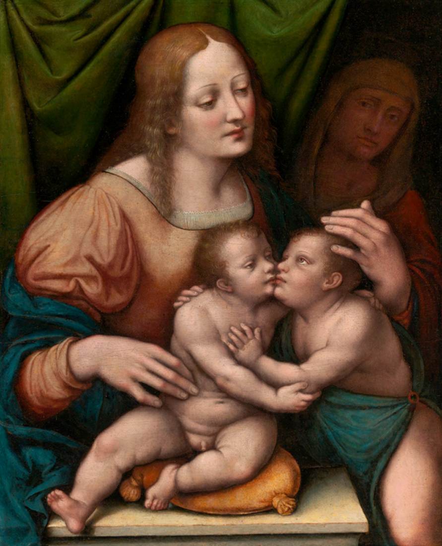 Madonna and Child with St Elizabeth and the Infant St John the Baptist by