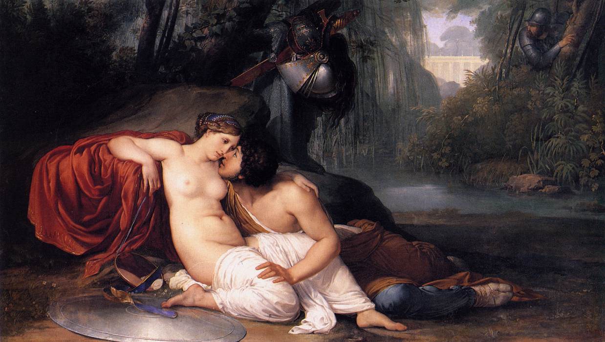 Rinaldo and Armida by HAYEZ, Francesco