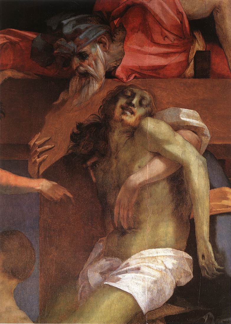 Descent from the Cross (detail) by ROSSO FIORENTINO