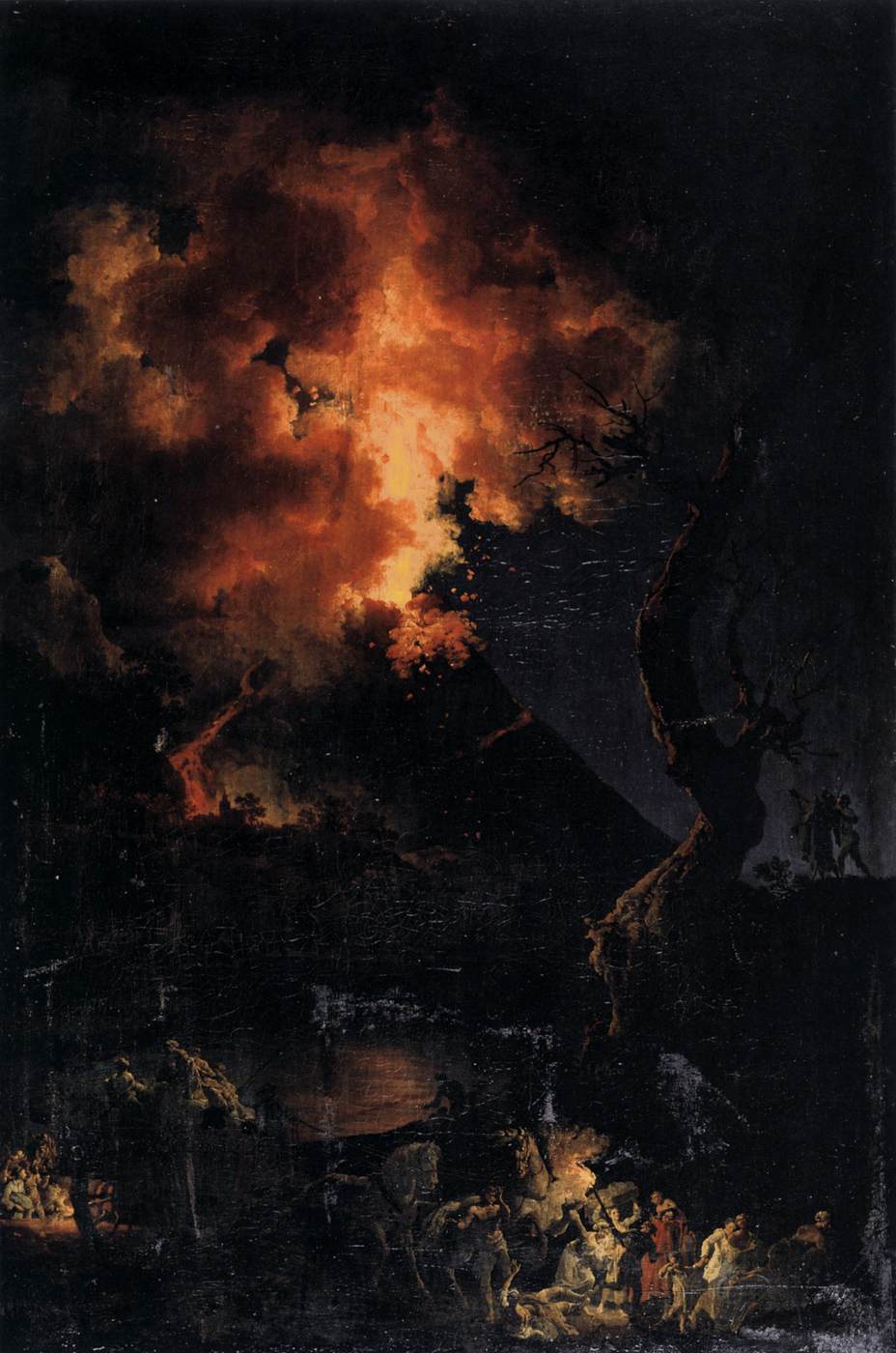 The Eruption of the Vesuvius by VOLAIRE, Pierre-Jacques