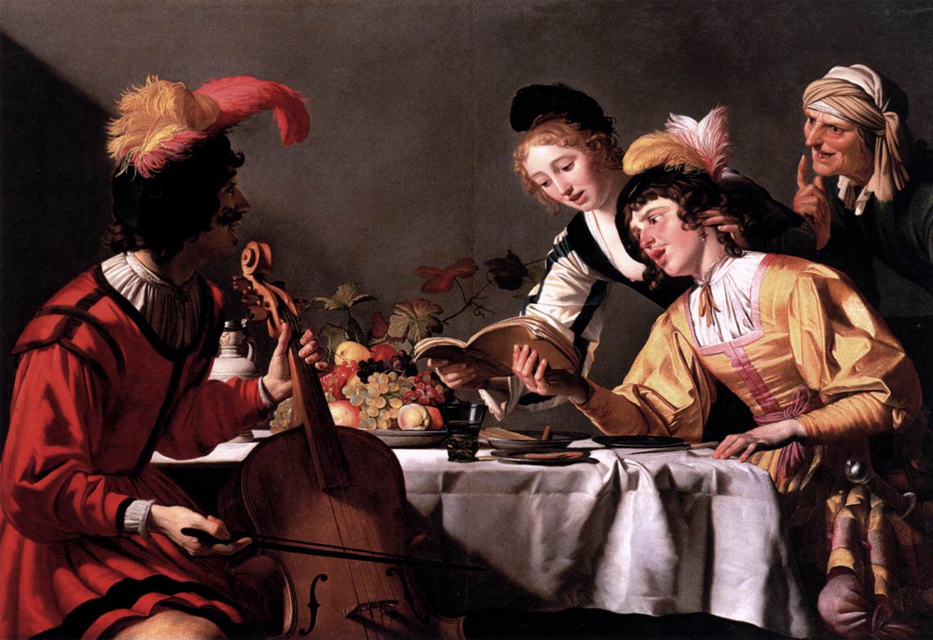 The Concert by HONTHORST, Gerrit van