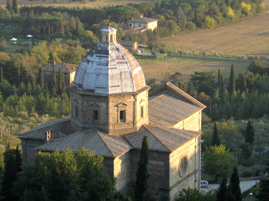 Exterior of the church by FRANCESCO DI GIORGIO MARTINI