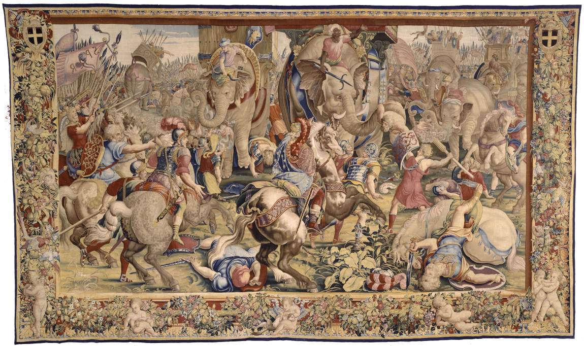 Battle of Zama by GIULIO ROMANO