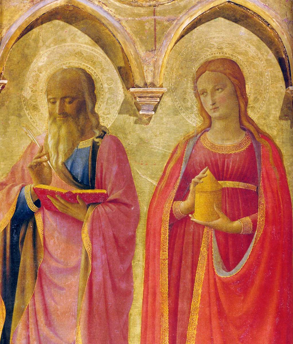 Cortona Polyptych (detail) by ANGELICO, Fra