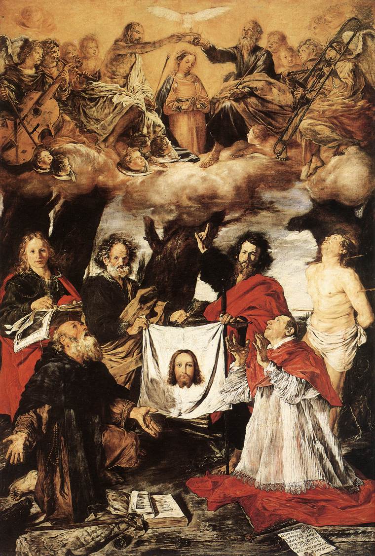 Coronation of the Virgin with Saints by