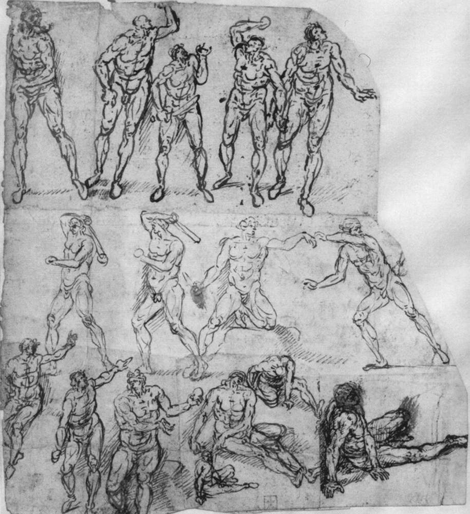 Figure studies by LOMBARD, Lambert