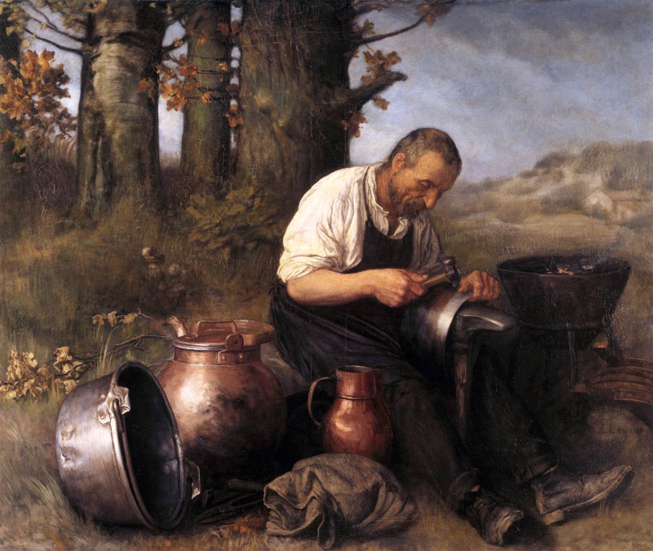 The Tinker by LEGROS, Alphonse