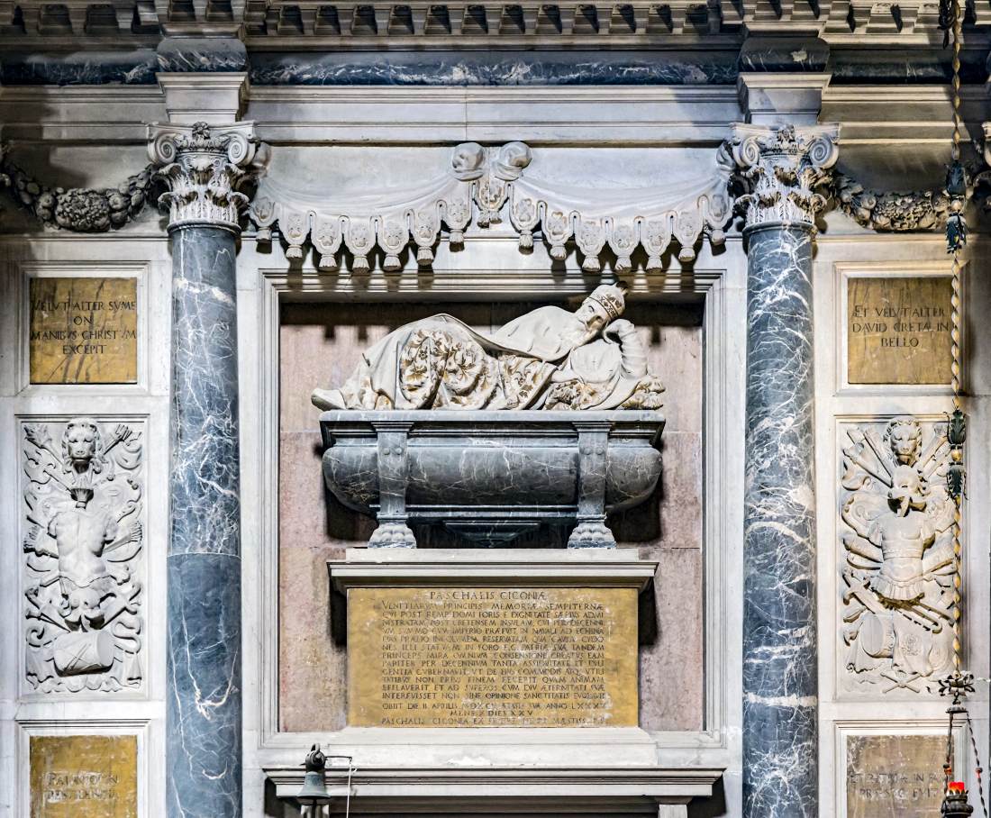 Tomb of Doge Pasquale Cicogna by CAMPAGNA, Girolamo