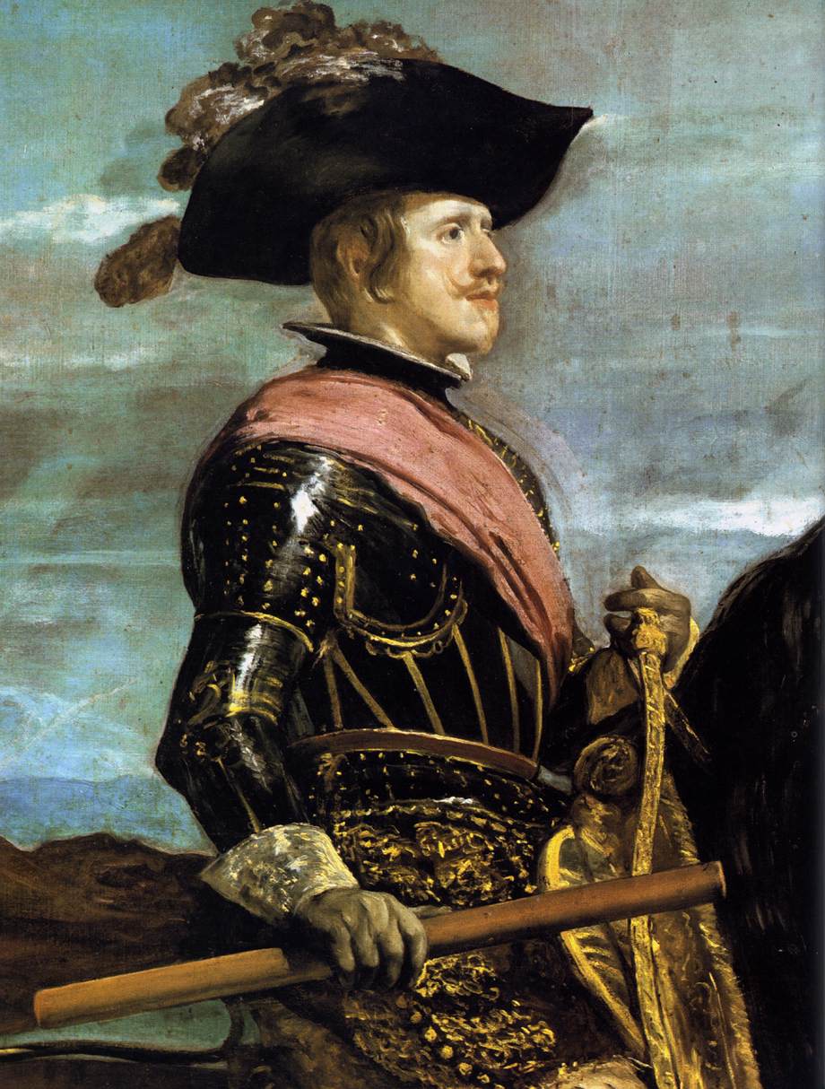 Philip IV on Horseback (detail) by VELÁZQUEZ, Diego Rodriguez de Silva y