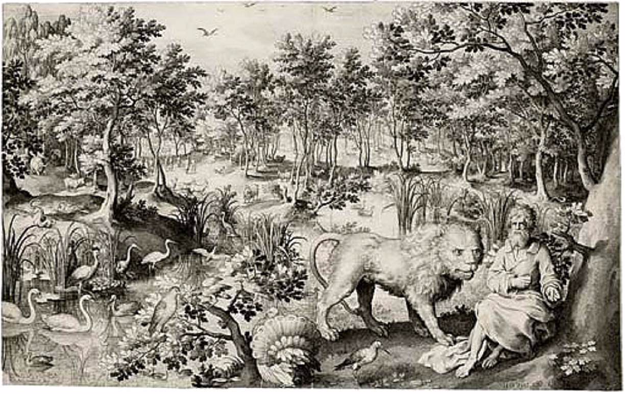 St Jerome in a Landscape by