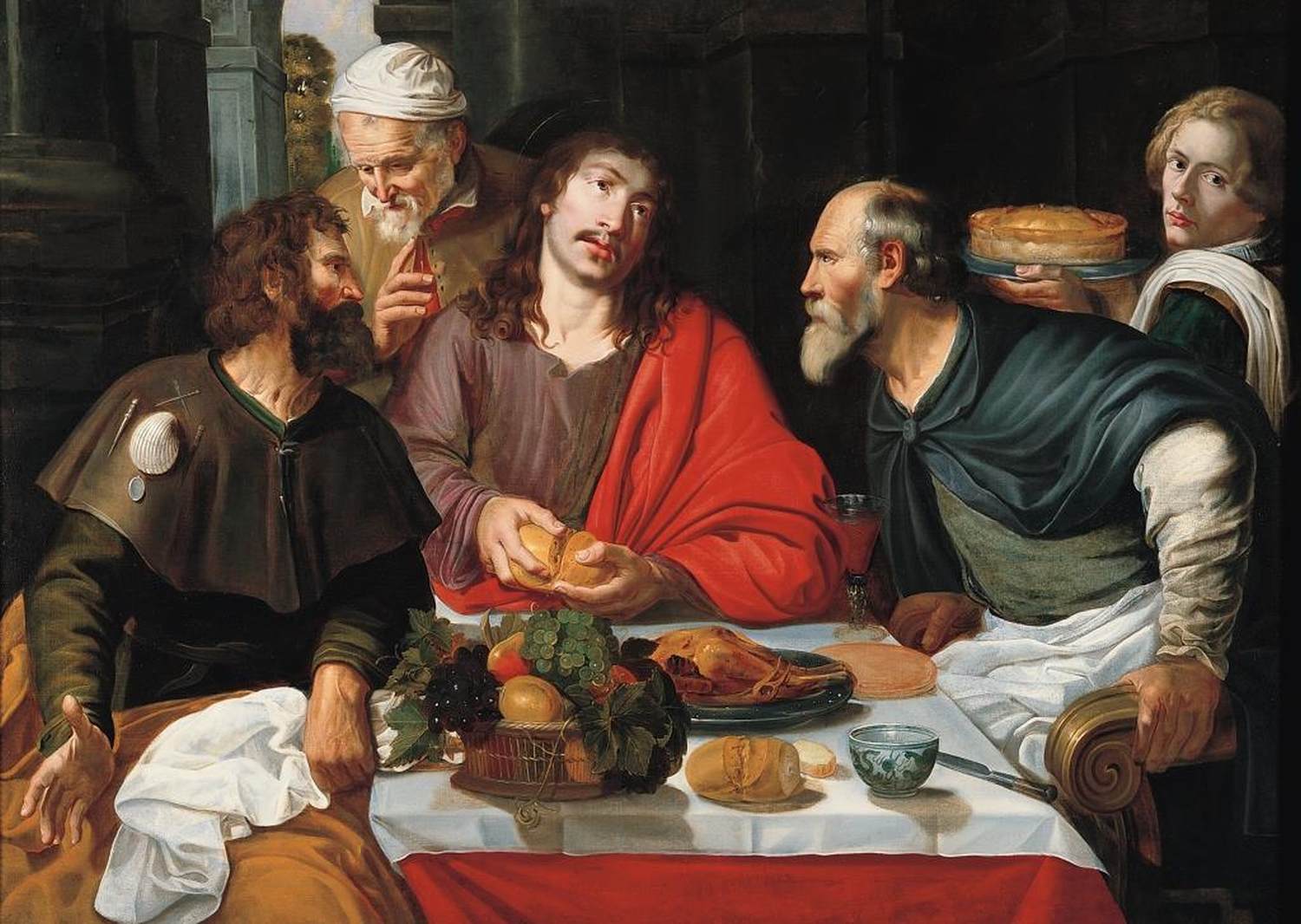 Supper at Emmaus by WOLFFORT, Artus