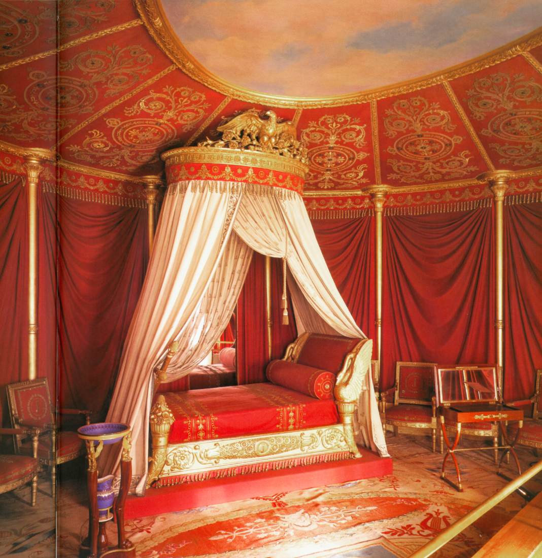 Bedroom of Napoleon's Wife, Josephine by FONTAINE, Pierre-François-Léonard