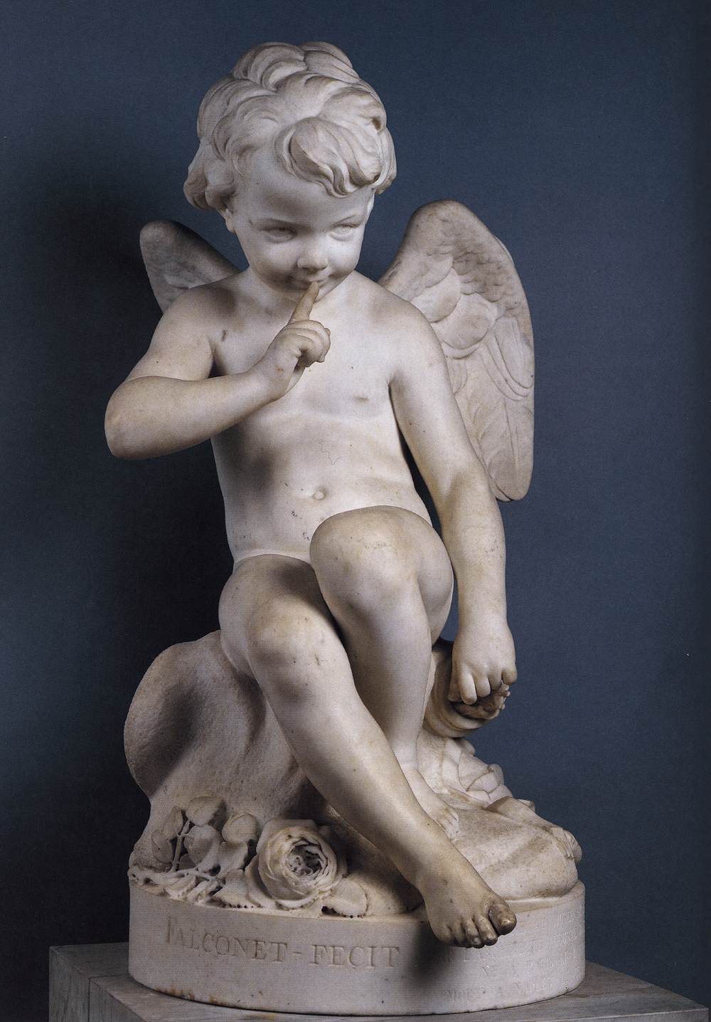 Seated Cupid by