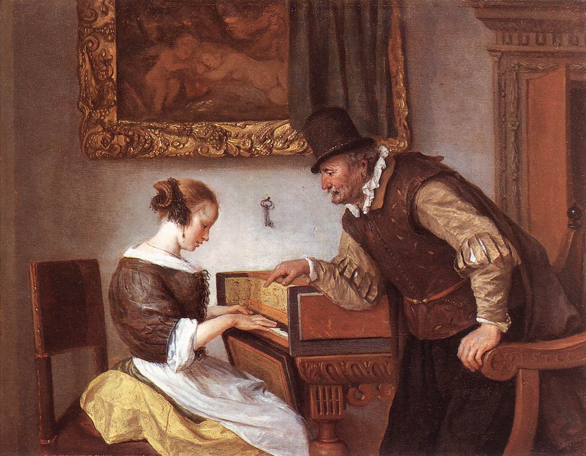 The Harpsichord Lesson by