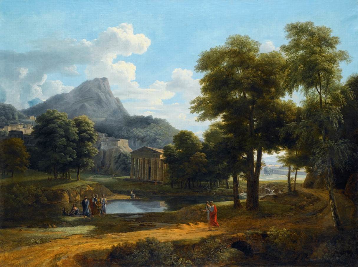 Mountainous Landscape by BERTIN, Jean-Victor