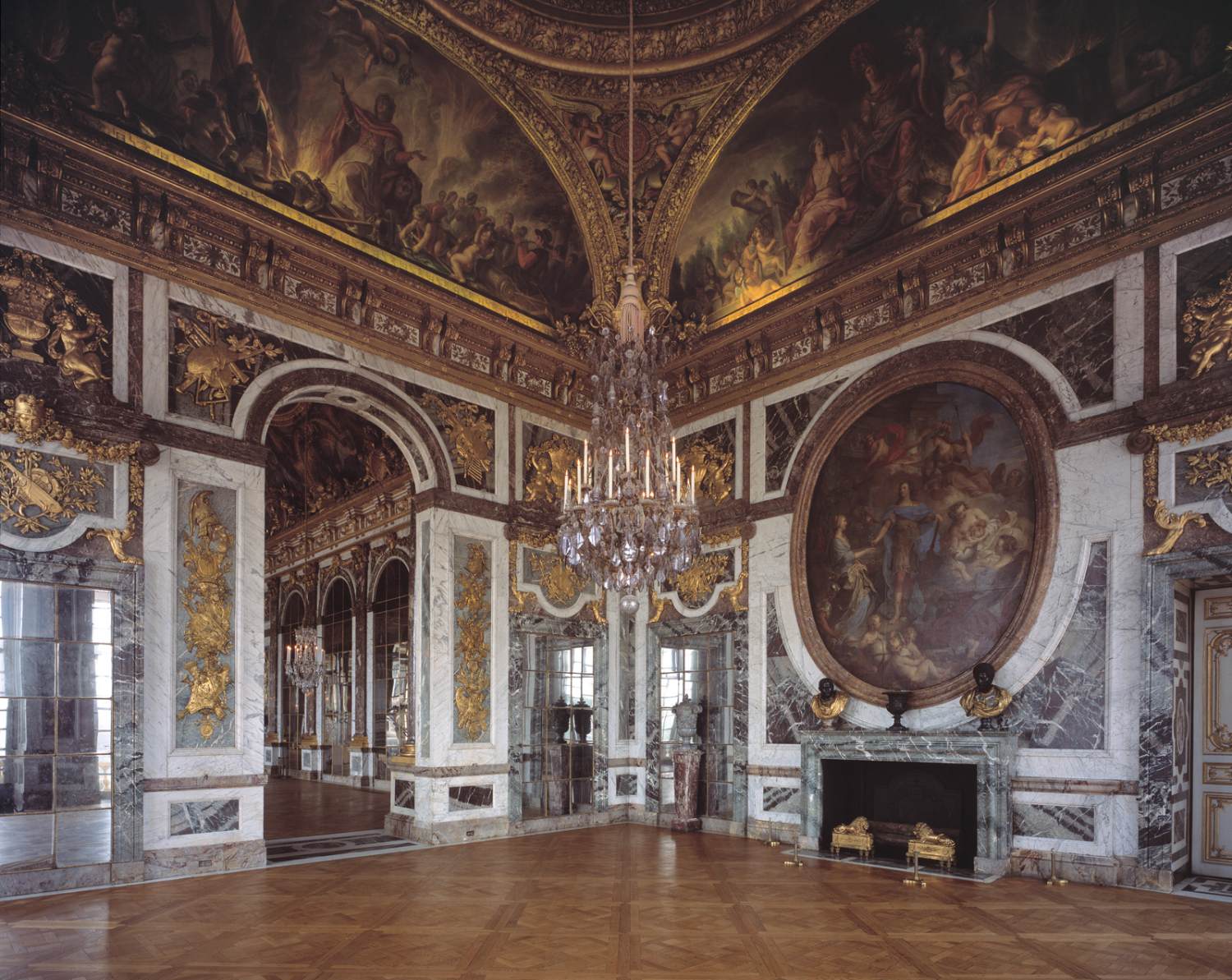 Interior view by HARDOUIN-MANSART, Jules