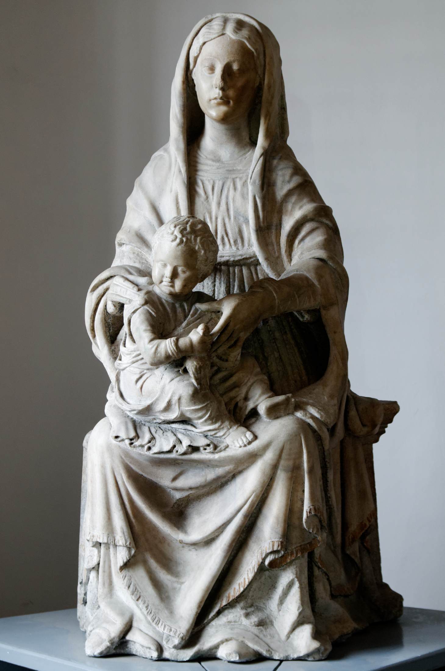 Virgin Enthroned with Child by