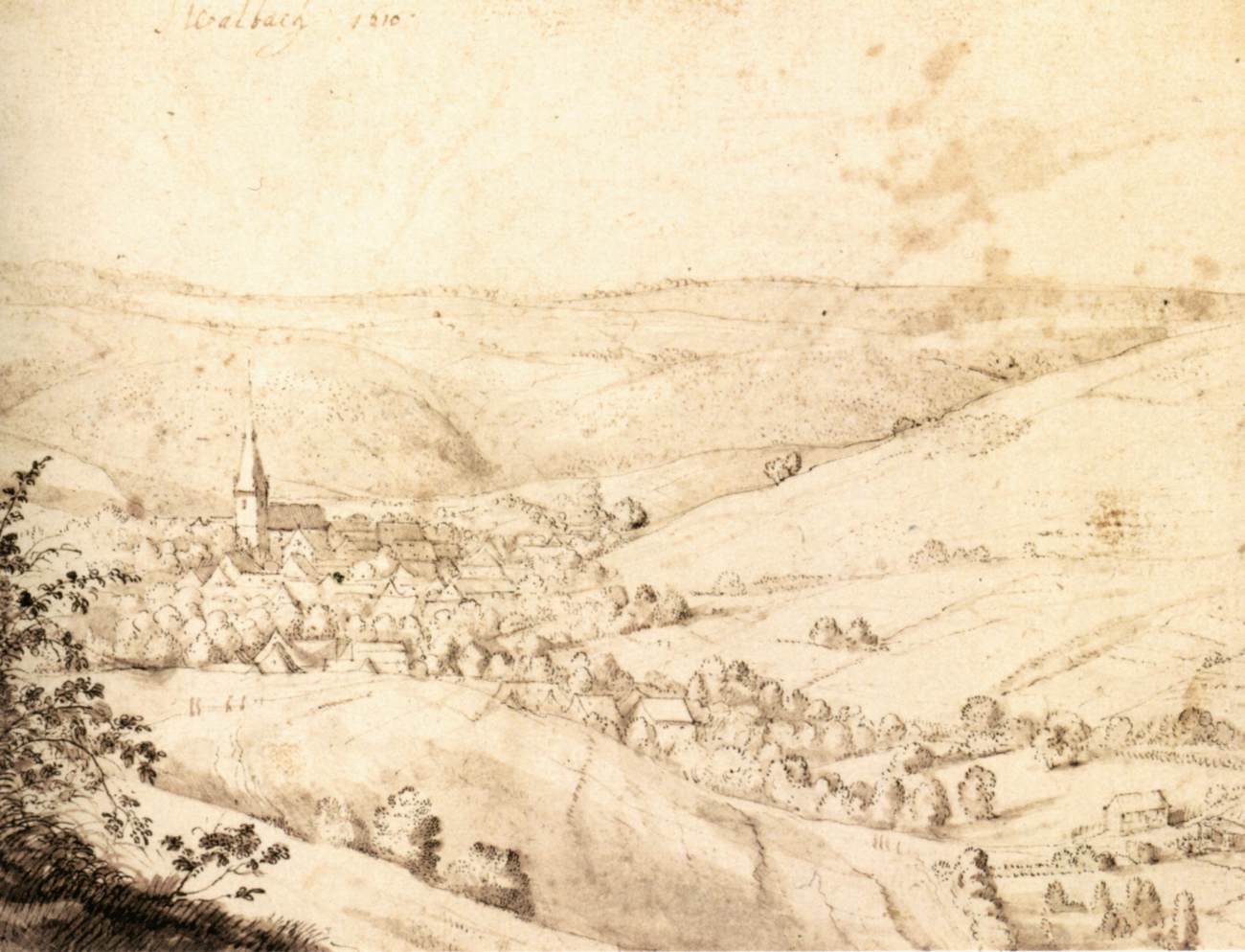 View of Schwalbach by MIROU, Anton