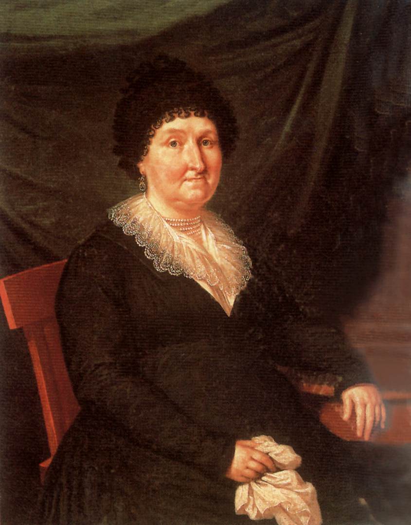 Portrait of the Wife of a Nobleman by ROMBAUER, János