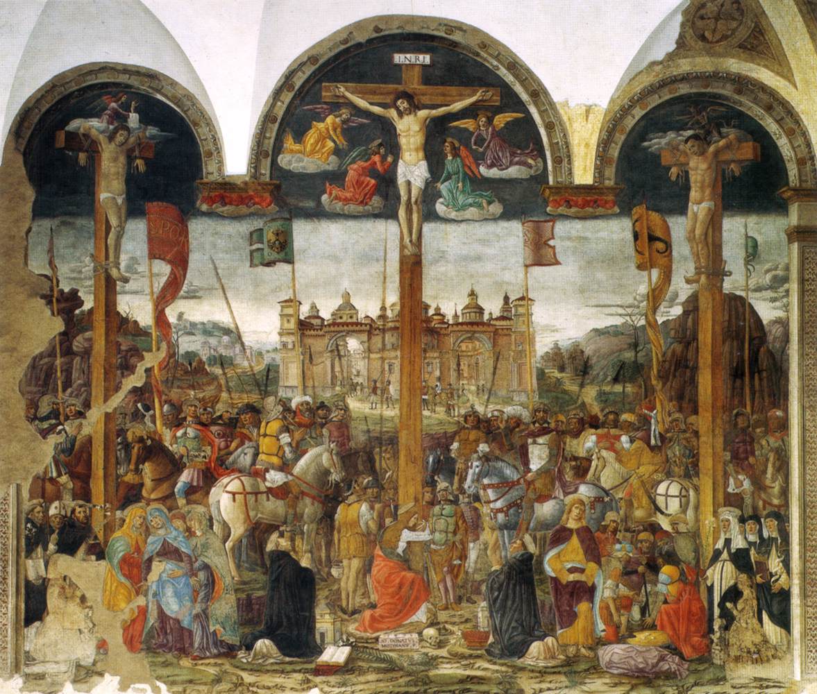 Crucifixion by MONTORFANO, Giovanni Donato da