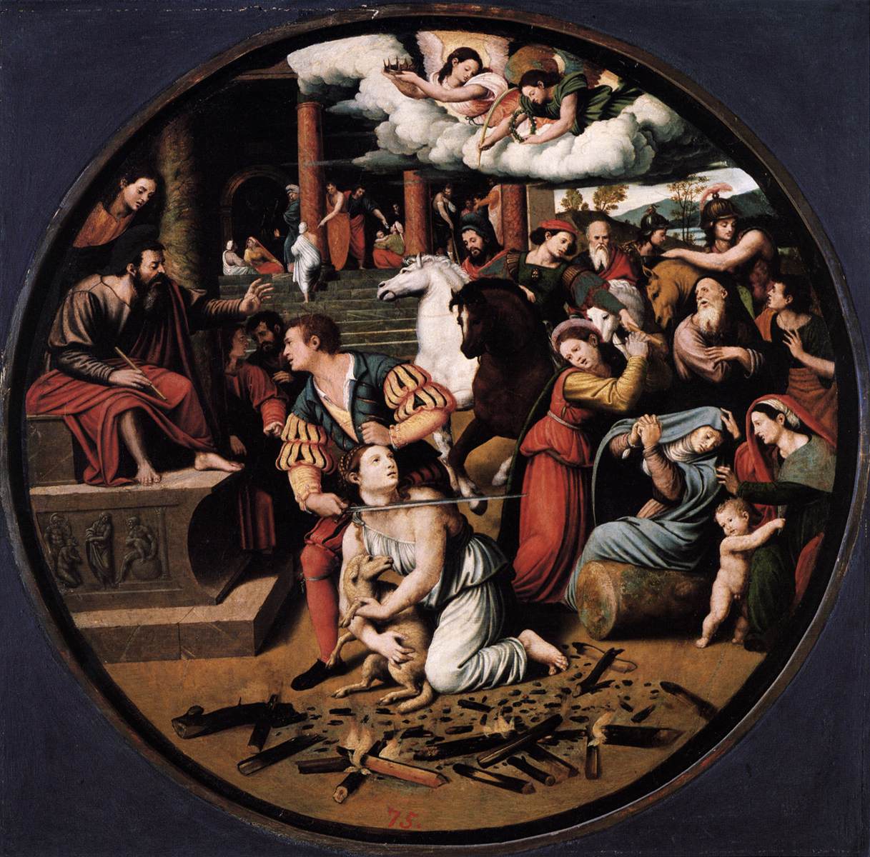 Martyrdom of St Agnes by MASIP, Vicente