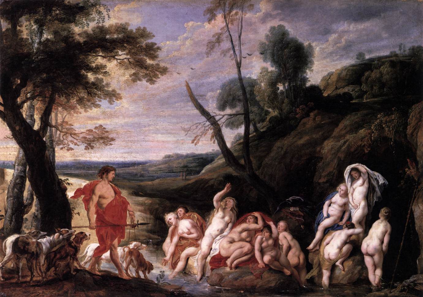 Diana and Actaeon by JORDAENS, Jacob