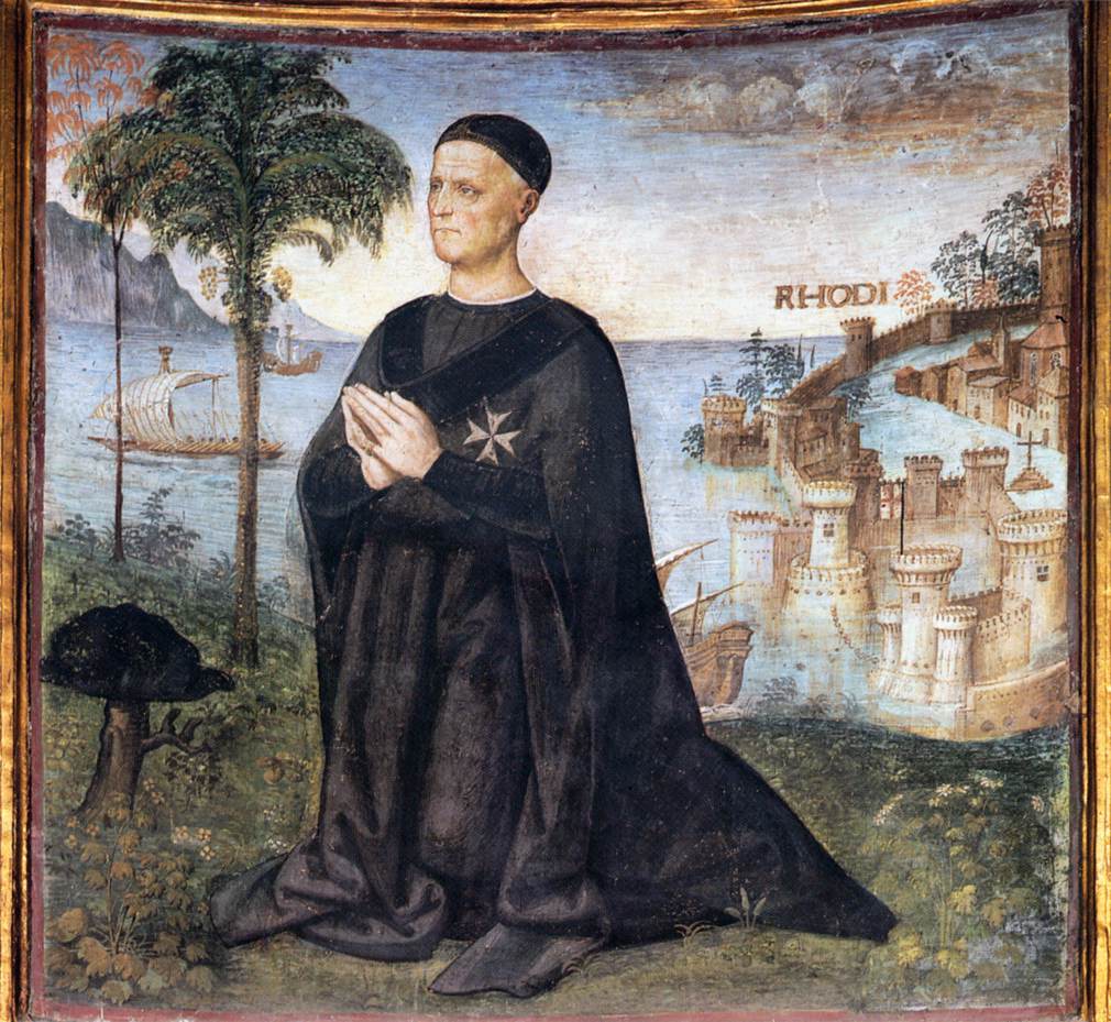 Portrait of the Donor by PINTURICCHIO