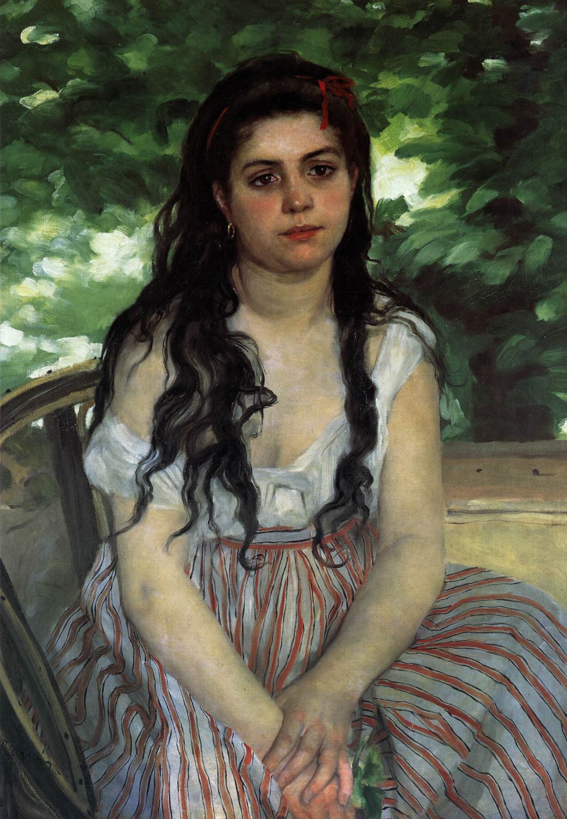 In the Summer by RENOIR, Pierre-Auguste