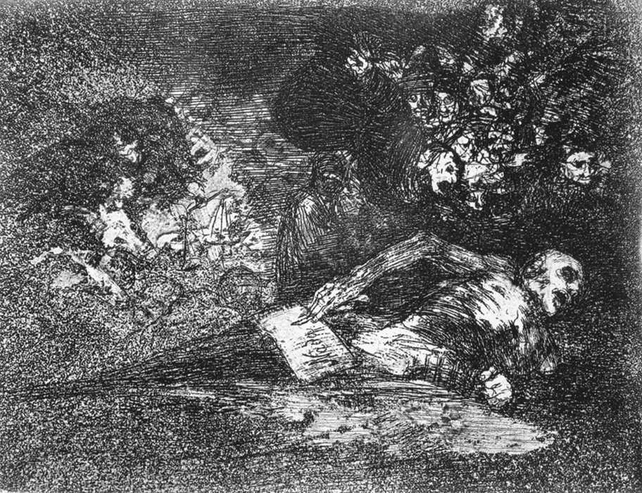 Nothing. The event will tell by GOYA Y LUCIENTES, Francisco de