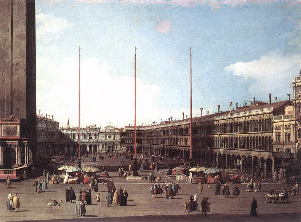 Piazza San Marco, Looking toward San Geminiano by