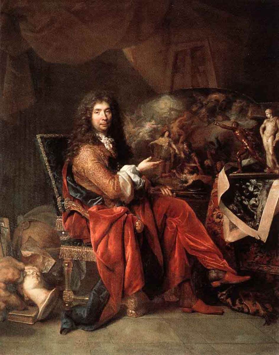 Portrait of Charles Le Brun by