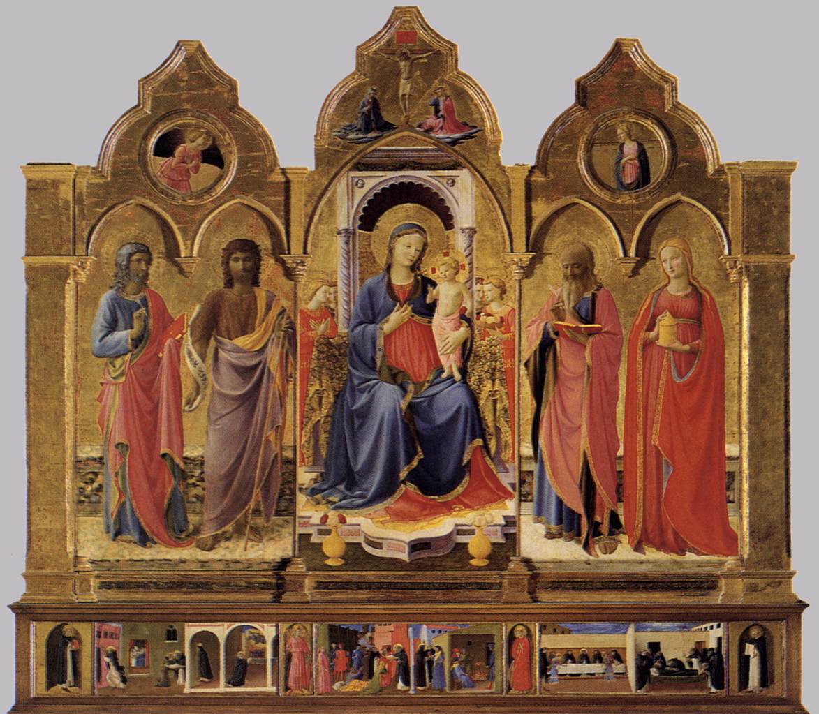 Cortona Polyptych by ANGELICO, Fra