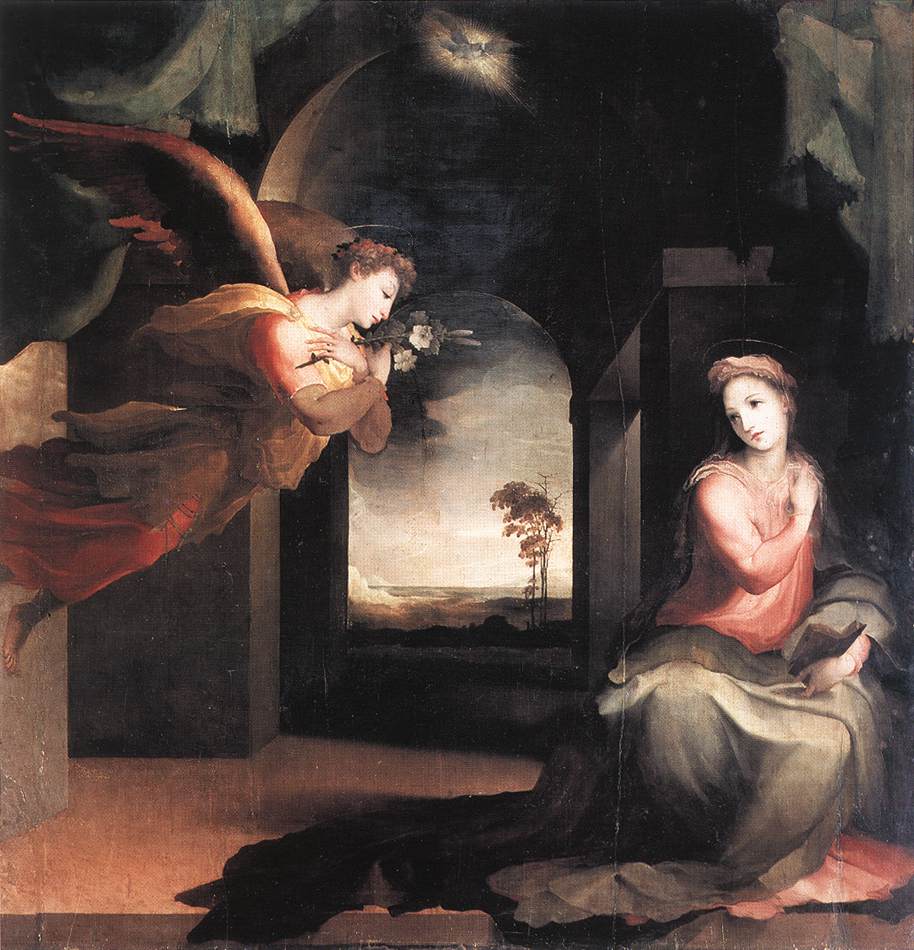 The Annunciation by BECCAFUMI, Domenico