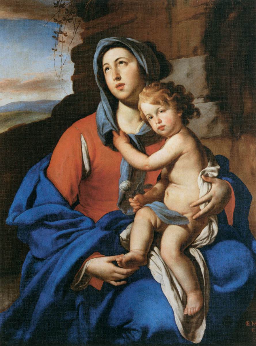 Virgin and Child by STANZIONE, Massimo