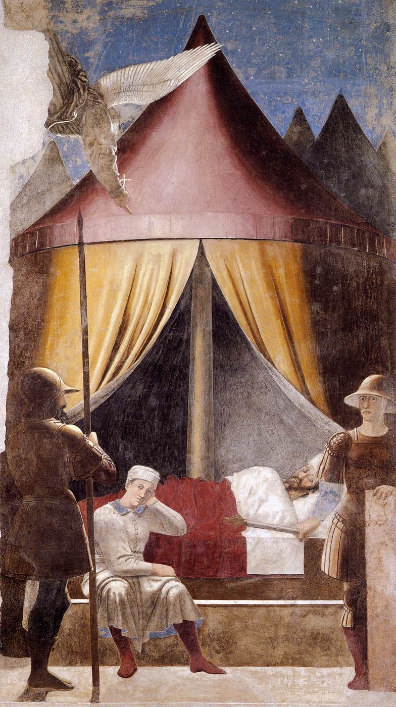 4. Vision of Constantine by PIERO DELLA FRANCESCA